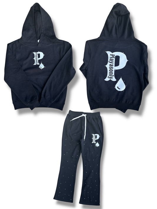 Kids diamond stack pants set